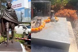 ऑस्ट्रेलिया में चोरों ने 420 किलोग्राम महात्मा गांधी की प्रतिमा चोरी की, पुलिस जांच में जुटी