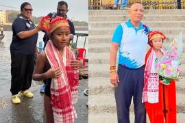 Assam’s Kiuchenghan Phukon Becomes World’s Youngest to Swim from Elephanta Island to Gateway of India