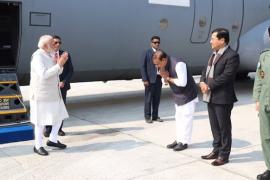 PM Modi Makes Historic Touchdown on Assam’s First Emergency Landing Highway