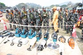 Assam: SSB, NDRF Conduct Joint Disaster Awareness Exercise in Sonapur