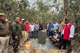 First border pillar between Assam and Arunachal Pradesh erected at Seijosa
