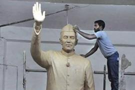 Jawaharlal Nehru Statue Vandalised in Assam’s Cachar District, One Detained