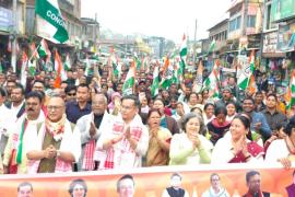 गौरव गोगोई की अगुवाई में डिब्रूगढ़ पहुँची कांग्रेस की ‘समय परिवर्तन’ यात्रा, ‘नया ग्रेटर असम’ का संकल्प