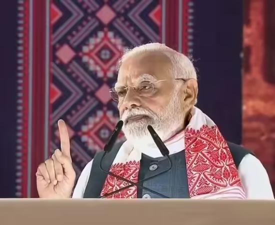 BJP Is Solving Problems Created by Congress’: PM Modi Slams Opposition in Assam