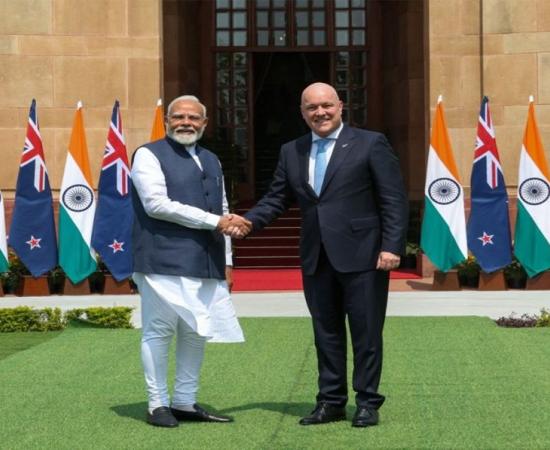 भारत-न्यूज़ीलैंड के बीच मुक्त व्यापार समझौता, नवाचार और निवेश पर रहेगा खास फोकस