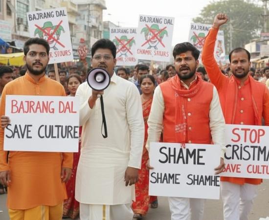 असम: वीएचपी और बजरंग दल कार्यकर्ताओं ने स्कूल और दुकानों में की तोड़फोड़, क्रिसमस मनाने का किया विरोध