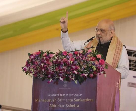 ‘Give Us Five More Years to Free Assam of Illegal Immigrants’: Amit Shah at Bordowa