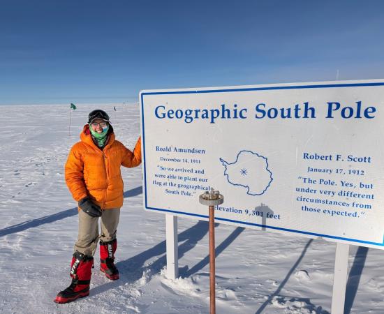 Navyअफ़सर की बेटी काम्या कार्तिकेयन ने साउथ पोल फतह कर बनाया वर्ल्ड रिकॉर्ड