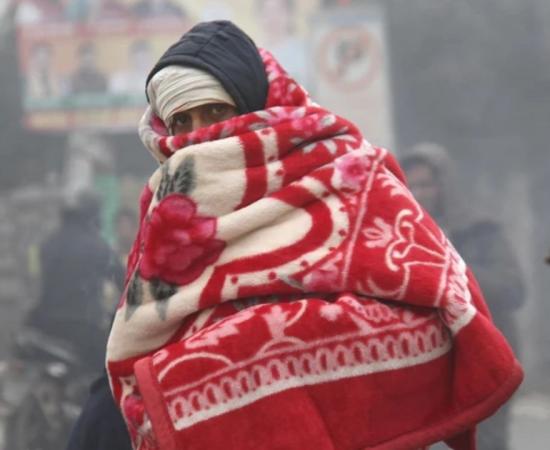दिल्ली में कड़ाके की ठंड!