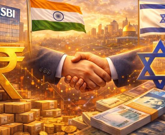 SBI भारत–इज़राइल व्यापार को बढ़ावा देगा, रुपये में भुगतान और रेमिटेंस आसान