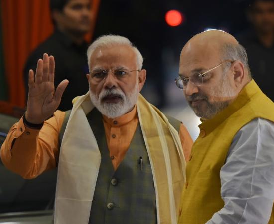  মোদী-শাহকে লক্ষ্য করে স্লোগান ঘিরে উত্তেজনা