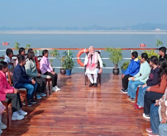 Self-confidence, Health and Discipline Key to Success: PM Modi to Assam Students at Pariksha Pe Charcha