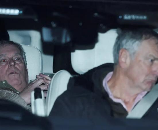 Reuters Photographer Captures Rare Image of Prince Andrew Leaving Custody