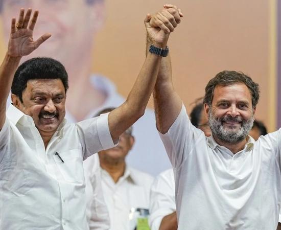 রাজ্যসভা ভোটকে হা/তিয়ার করে কংগ্রেসকে ৬ মার্চের ‘ডে/ডলাইন’ স্ট্যালিনের