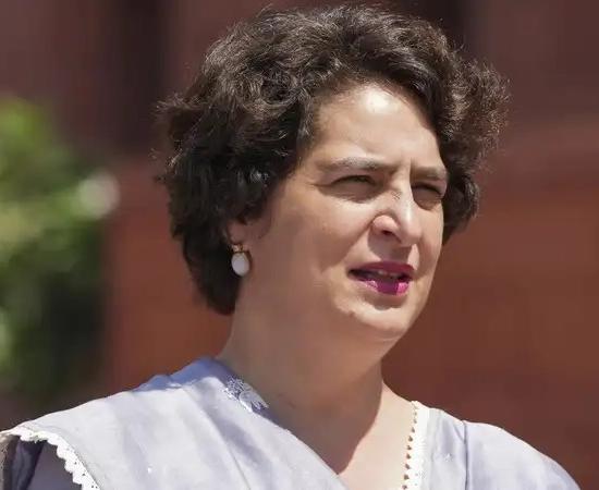Priyanka Gandhi Vadra criticises Assam CM Himanta Biswa Sarma, calls targeting Gaurav Gogoi’s family “wrong politics.”