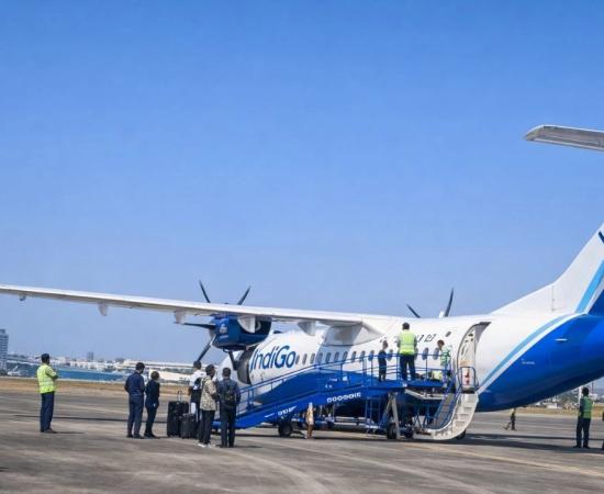 कोलकाता एयरपोर्ट पर Shillong जाने वाली इंडिगो फ्लाइट में ब/म की धमकी