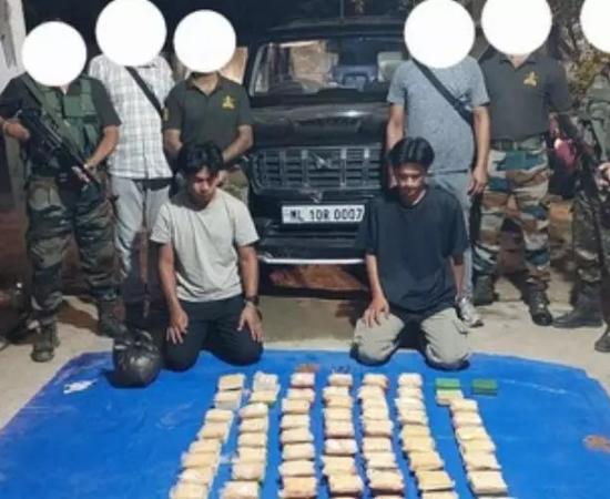 Assam Rifles, DRI seize heroin consignment in Cachar; two arrested