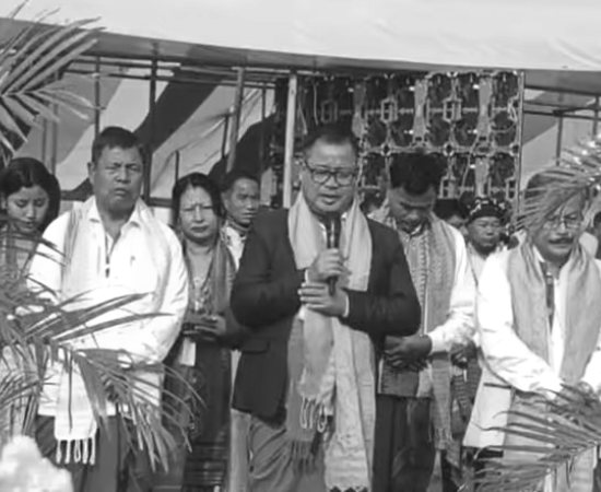 संकोष नदी तट पर ऐतिहासिक खेराई पूजा का आयोजन, ₹50 करोड़ के बाथौ मंदिर की आधारशिला रखी