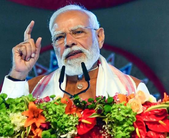 असम की कर हिस्सेदारी BJP शासन में पांच गुना बढ़ी, कांग्रेस पर PM मोदी का निशाना