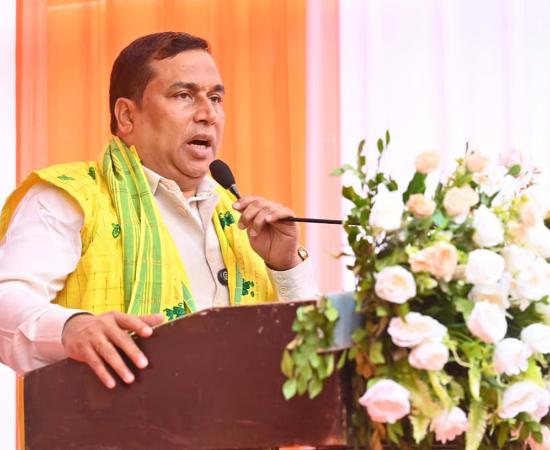 Minister Jayanta Mallabaruah inaugurates Beltola Market Complex