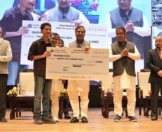 Assam CM Himanta Biswa Sarma Launches Jibon Prerana, Student Aid Schemes