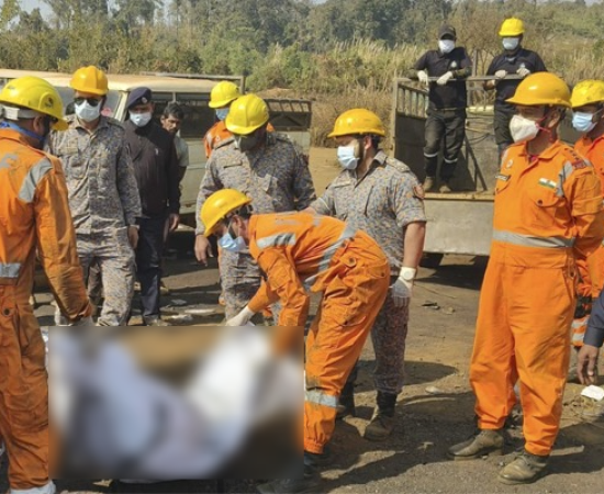 मेघालय में अवैध कोयला खदान वि/स्फोट में मृ/तकों की संख्या 27 पहुंची