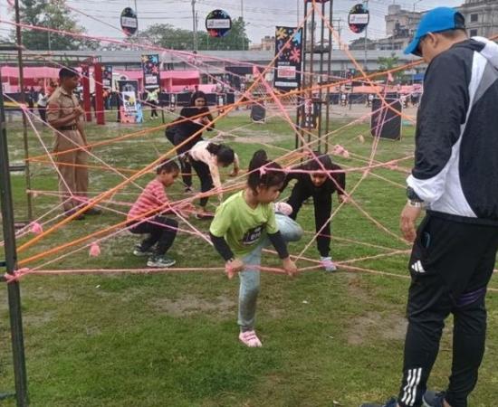 गुवाहाटी में पहली ‘जूनियर सर्किट’ किड्स ऑब्स्टेकल रेस, 500 से अधिक प्रतिभागियों ने लिया हिस्स